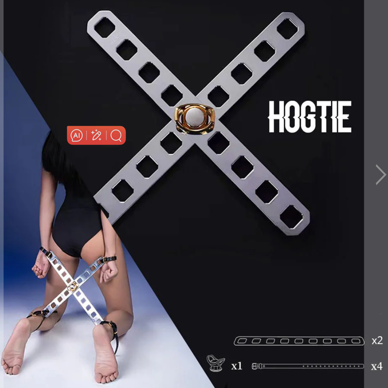 VERSATILE BONDAGE EQUIPMENT DIY KIT - HIGH QUALITY POLISHED STEEL