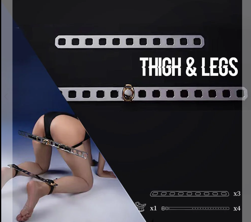VERSATILE BONDAGE EQUIPMENT DIY KIT - HIGH QUALITY POLISHED STEEL