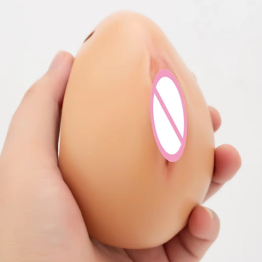 simulation full cover chastity device with realistic vagina