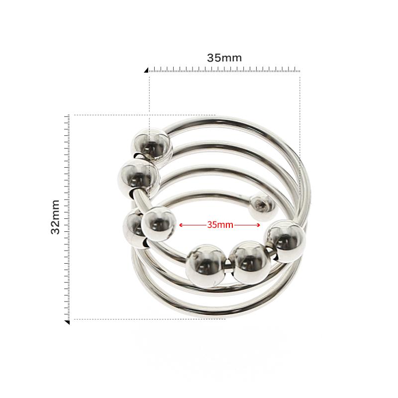 Spiral Heaven Penis & Glans ring