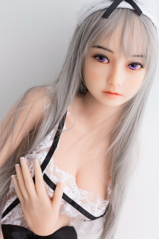 Adorable Cora mini anime doll with big eyes