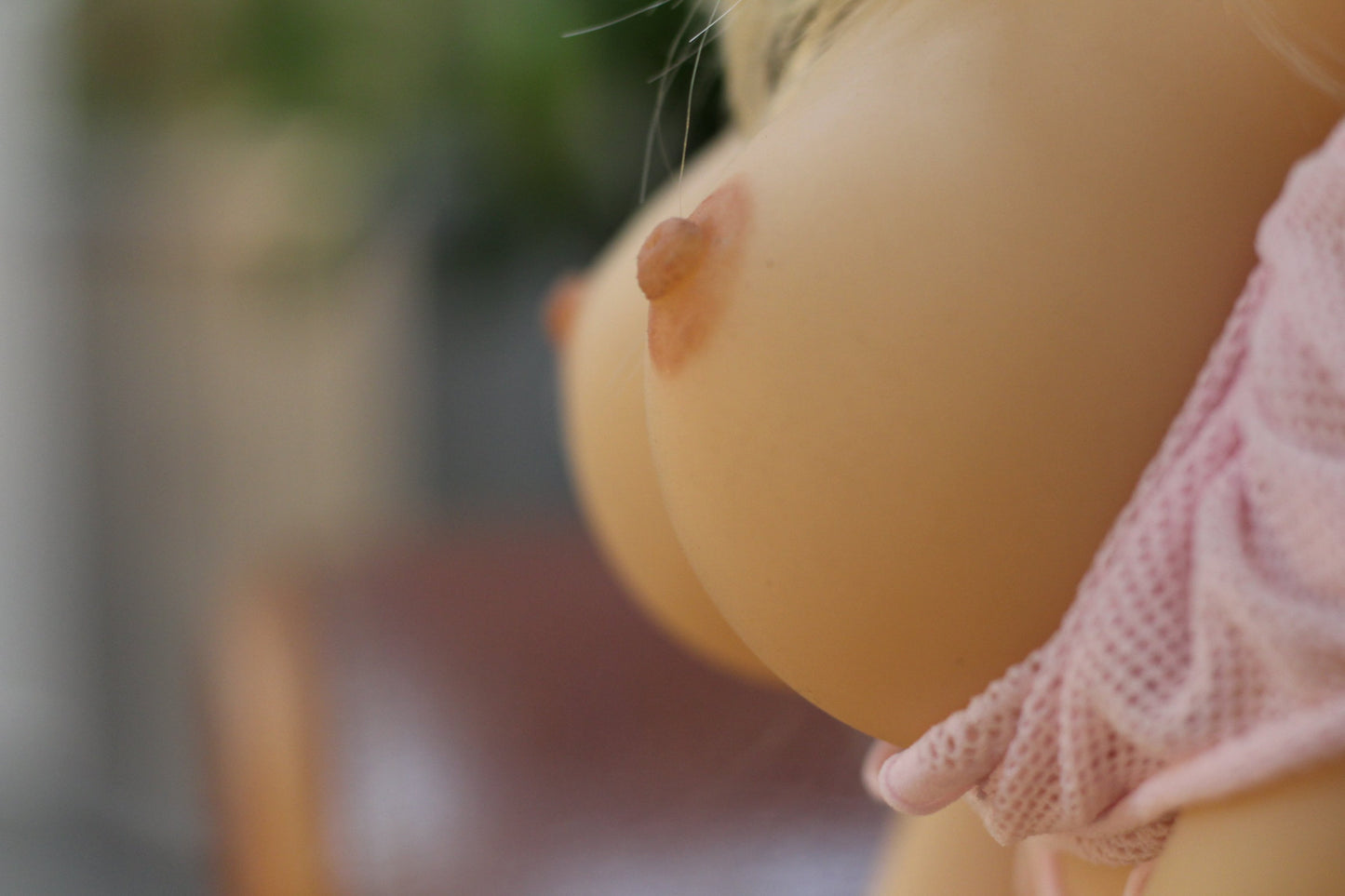 Realistic love doll with blue eyes