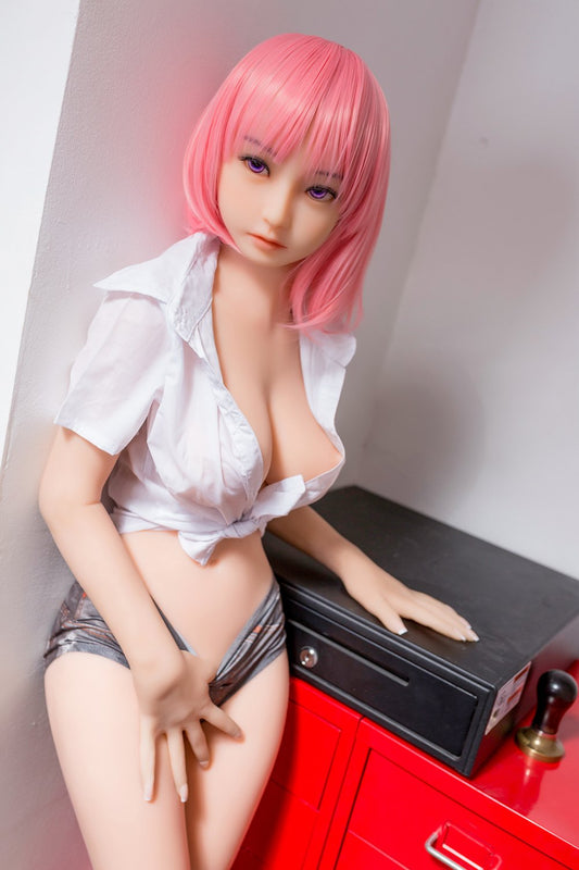 Samantha affordable sex doll with cute short hair