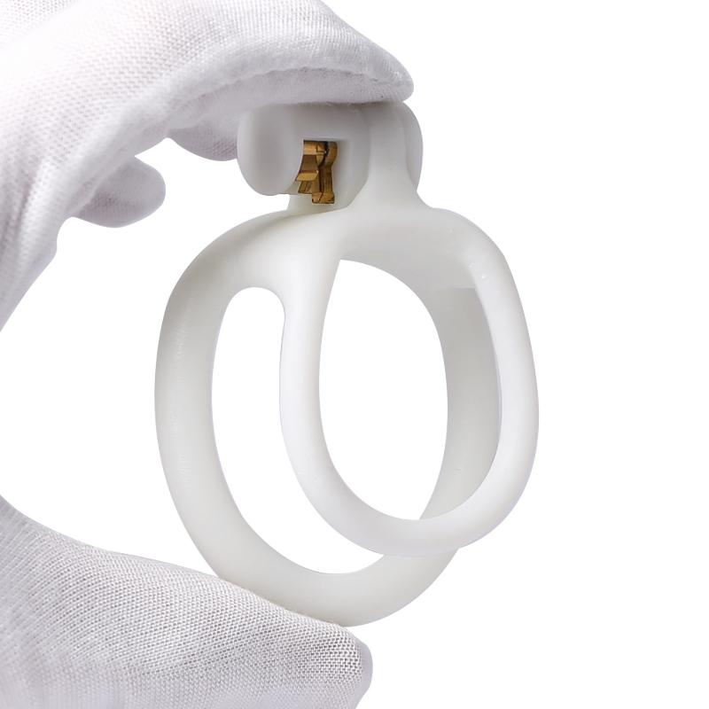 Comfortable and adjustable 3D printed chastity training ring