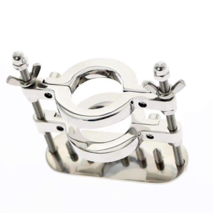 Adjustable BDSM ball crusher for intense play