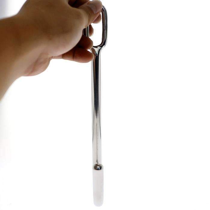 Comfortable no ball anal hook