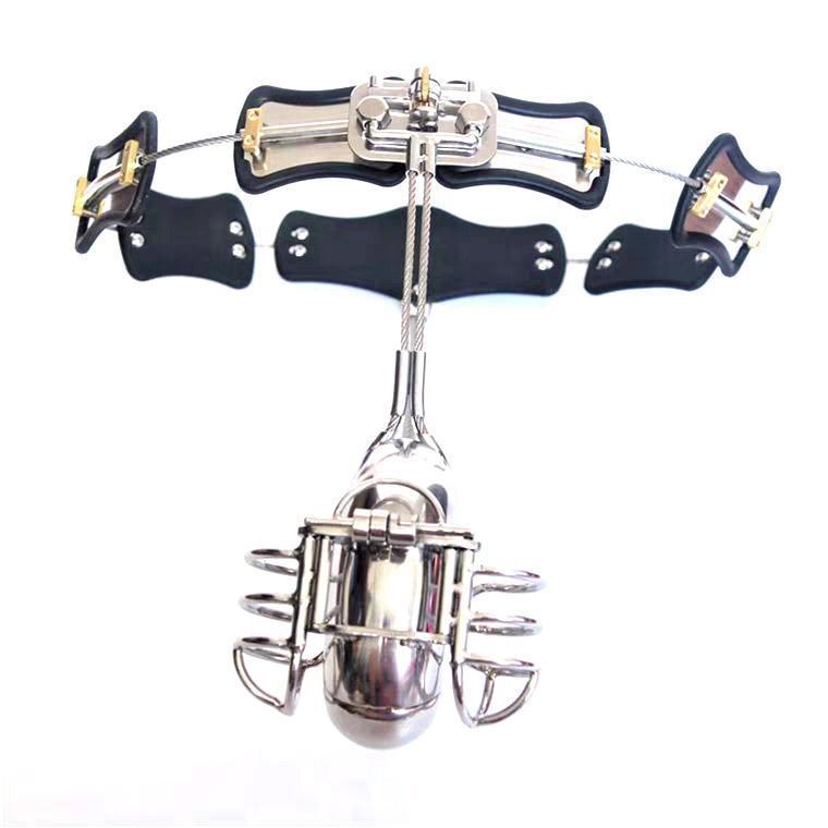 BDSM gear with link waist band