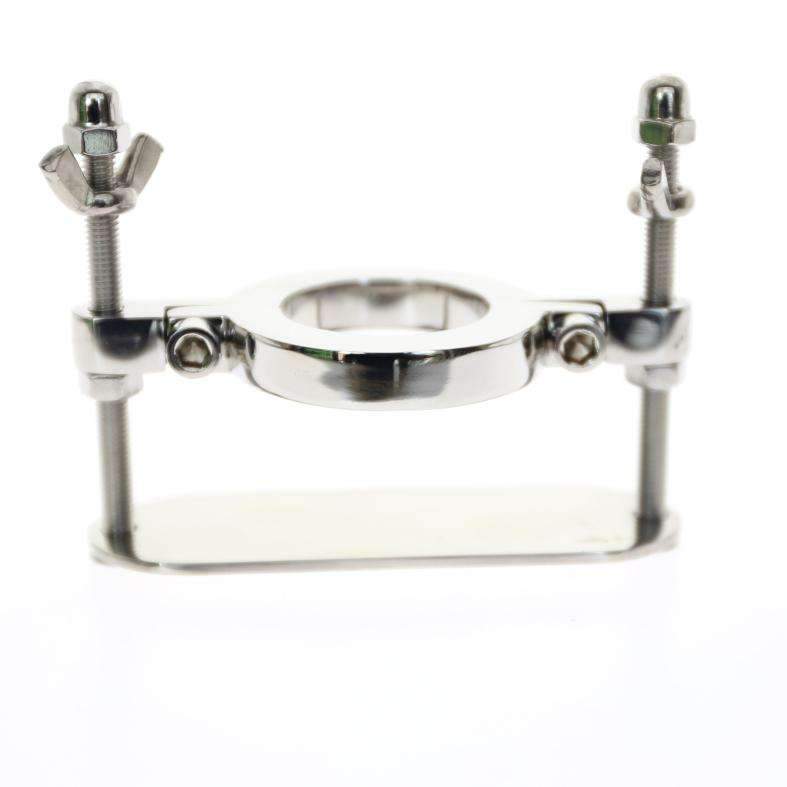 CBT clamp for scrotum control