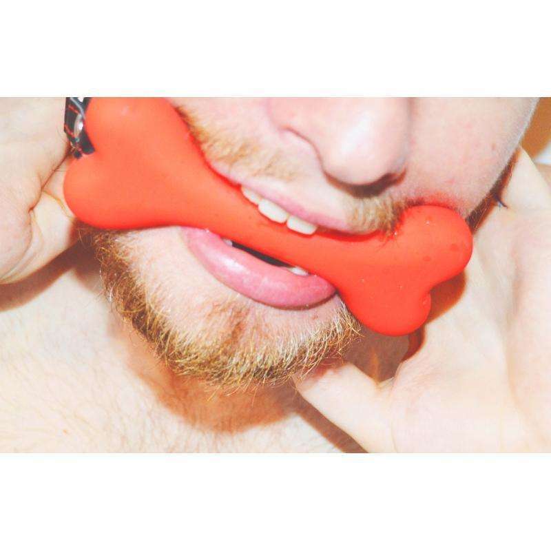 bone style gag for BDSM play