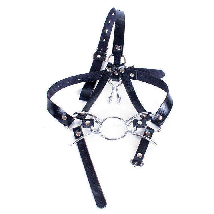 bondage gear open mouth ring