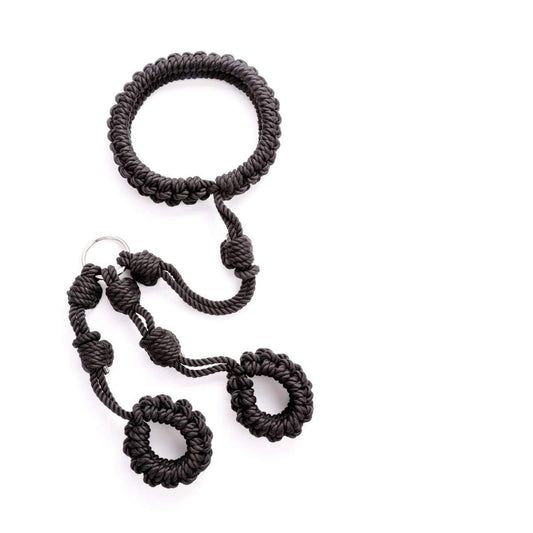 How to tie a Shibari back harness safely?