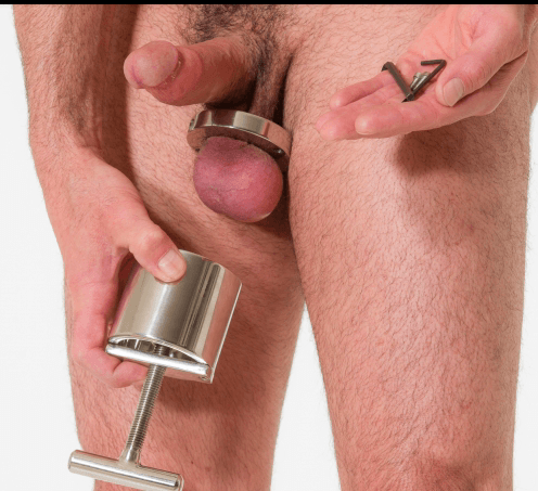 Testicle compression chamber CBT gear