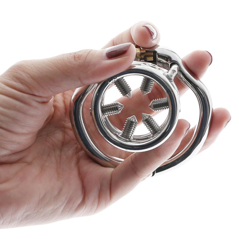 Painful CBT Chastity Spikes Bracelet for Ultimate Control