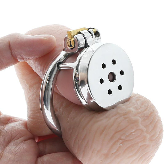 CH42 flat plate chastity device for ultimate control