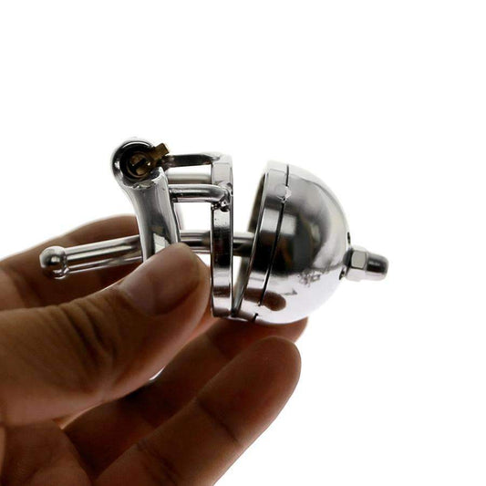Small chastity cage secure fit