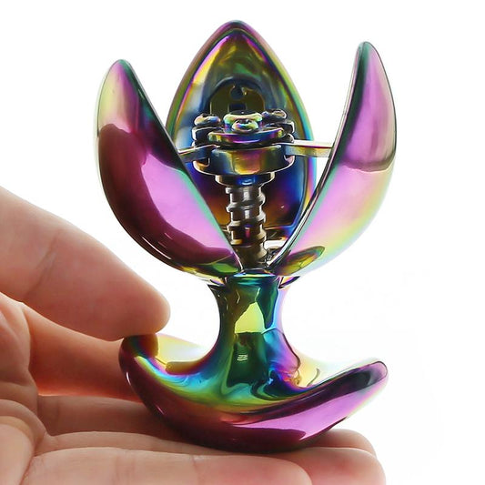 How secure is a rainbow anal plug with lock?