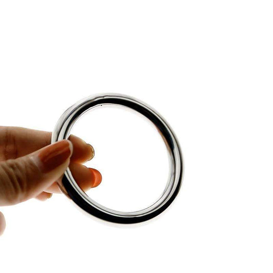 Comfortable smooth penis ring for control