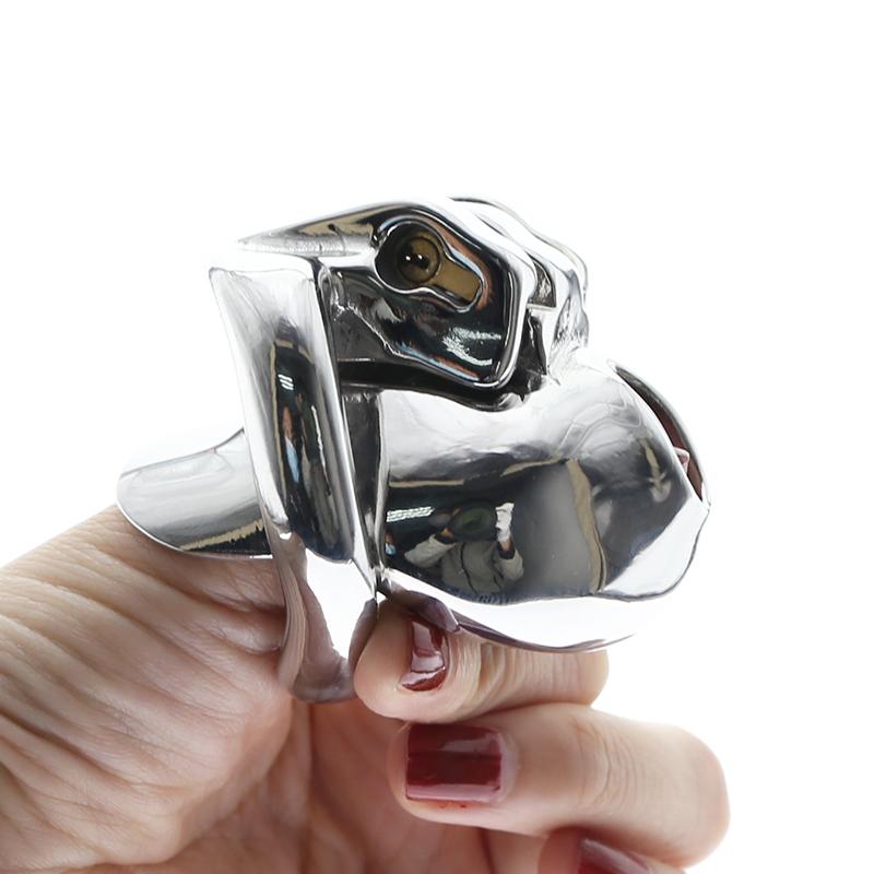 Micro male chastity steel version