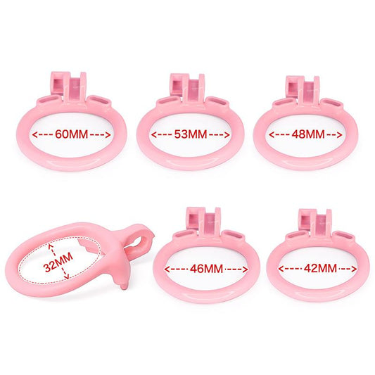Custom fit chastity training ring