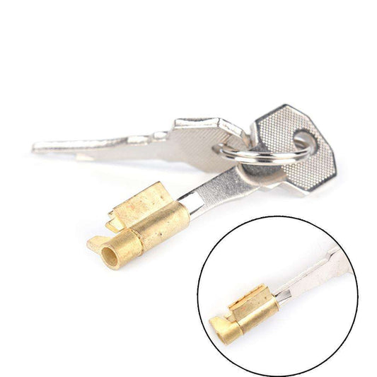 Durable integrated lock spare part for chastity devices