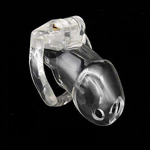 Ergonomic resin cock cage for better fit and comfort