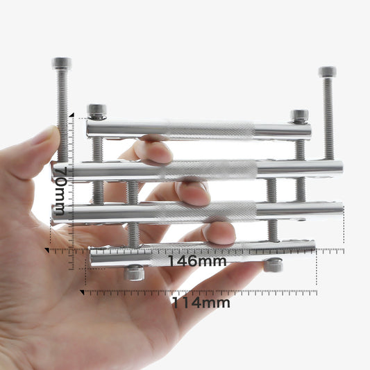 Adjustable lips and tongue bondage toy