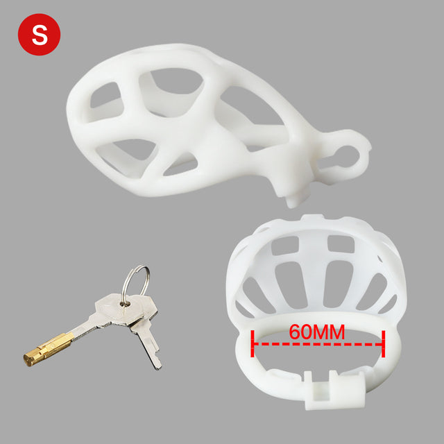 Looking for a 3D printed chastity cage with full enclosure?