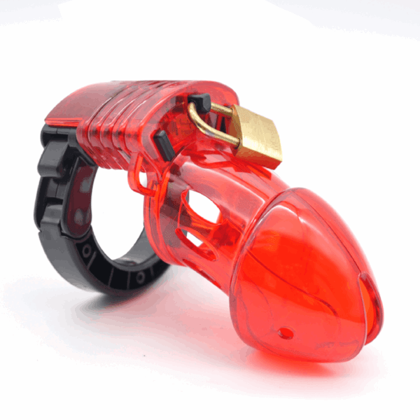High comfort chastity cage for male control