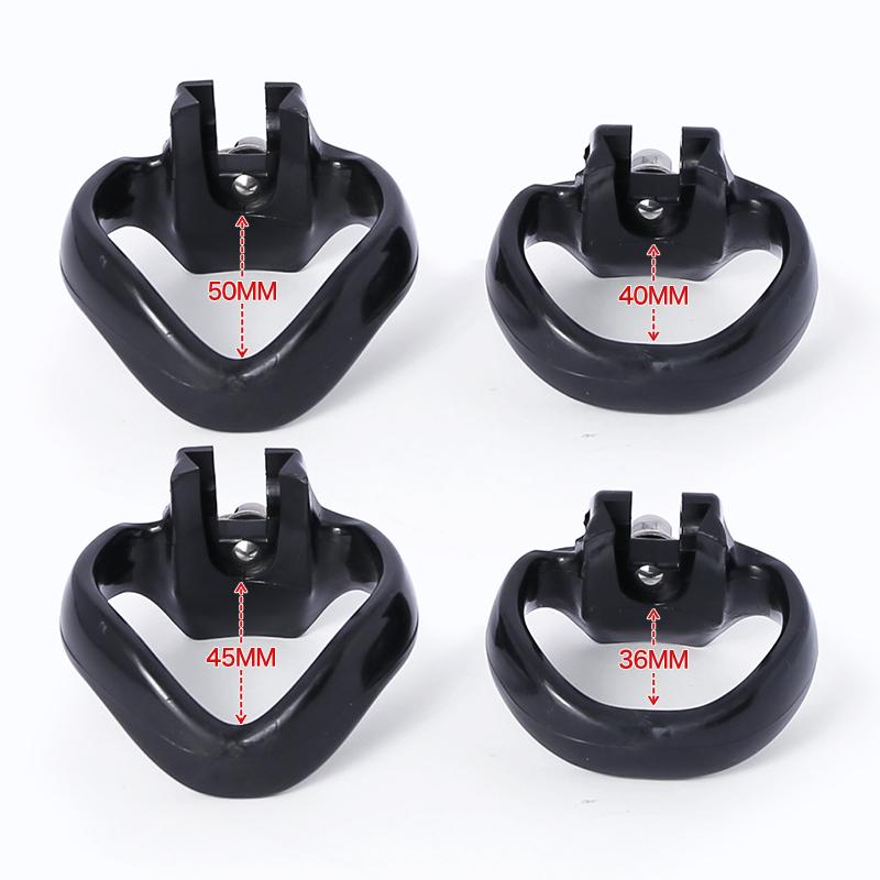 Adjustable HTV4 Silica Gel Chastity Rings for Secure Fit