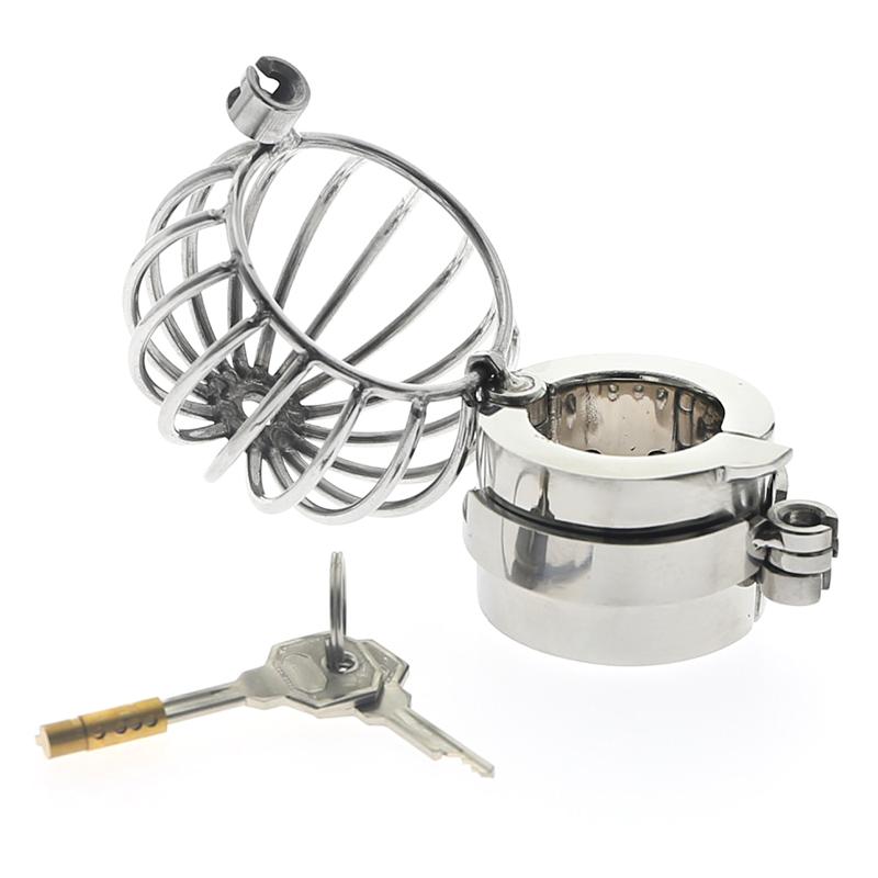 Ball and scrotum restraint with weight