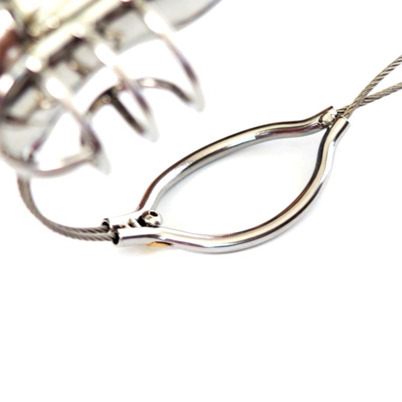 Male chastity restraint device