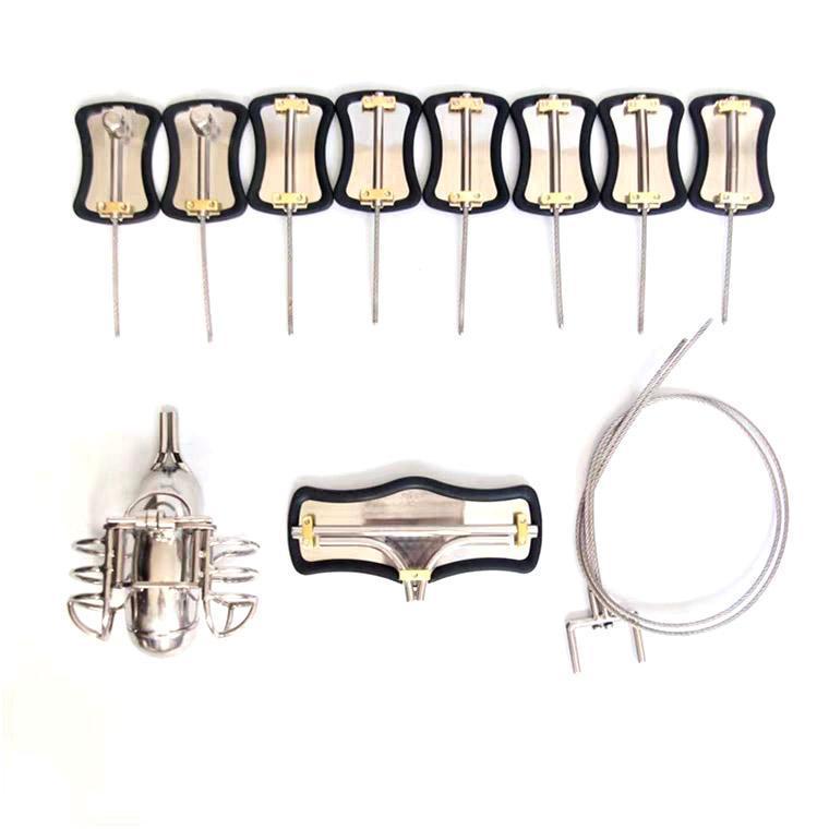 Male chastity with customizable fit
