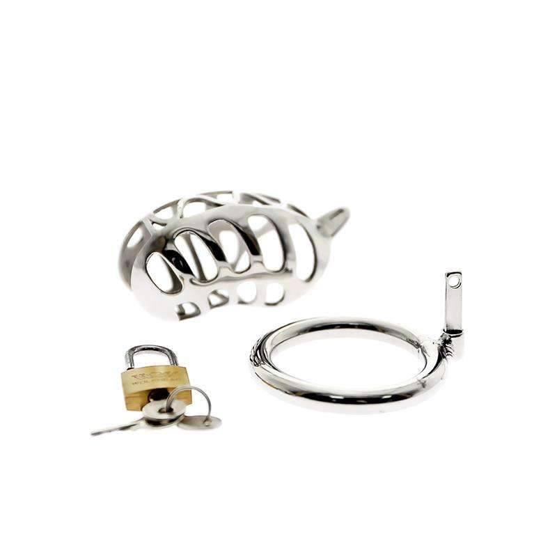 lockable male chastity cage