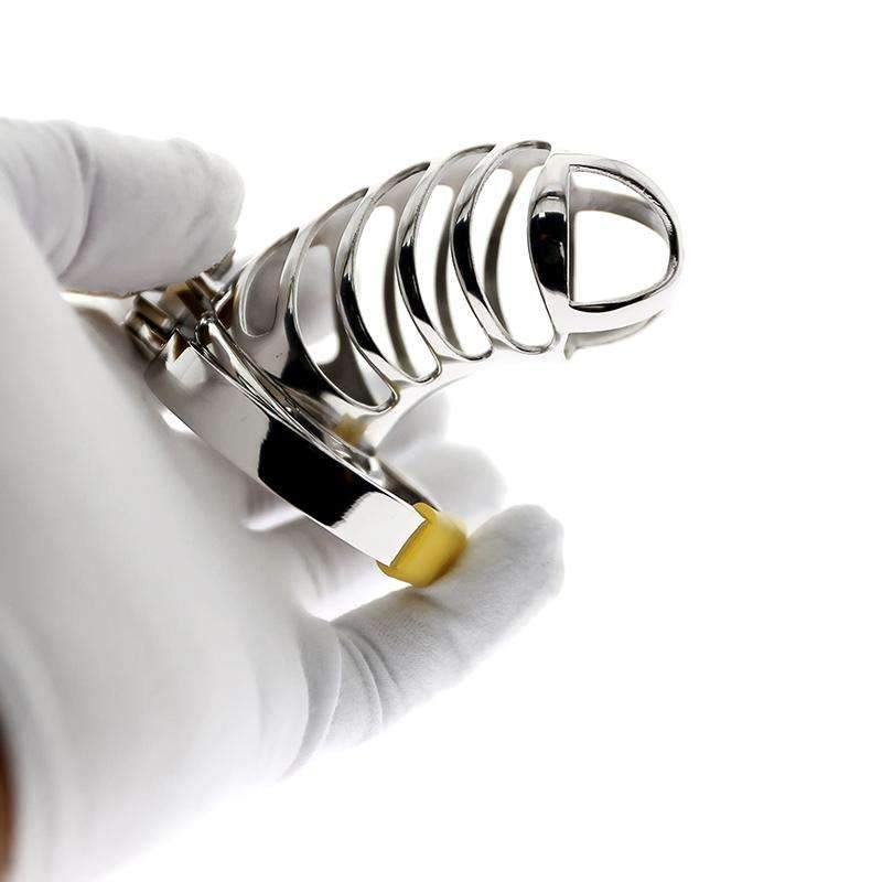Male chastity lifestyle cage