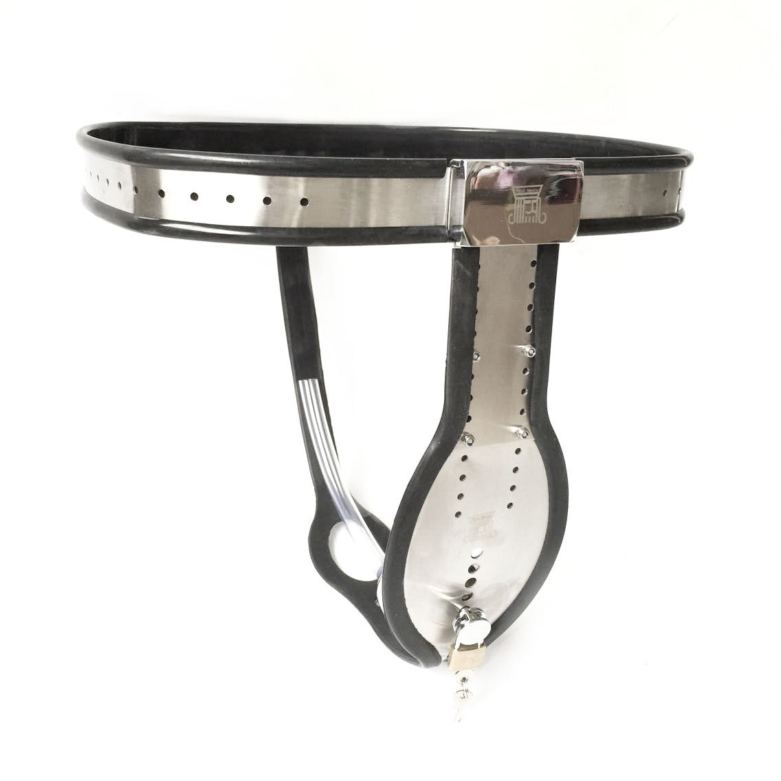 Want to embrace submission with comfort? Try the adjustable Pavo chastity belt!