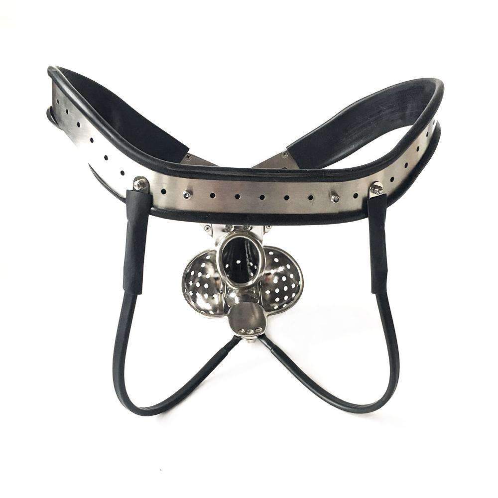 Chastity belt for men to explore BDSM play