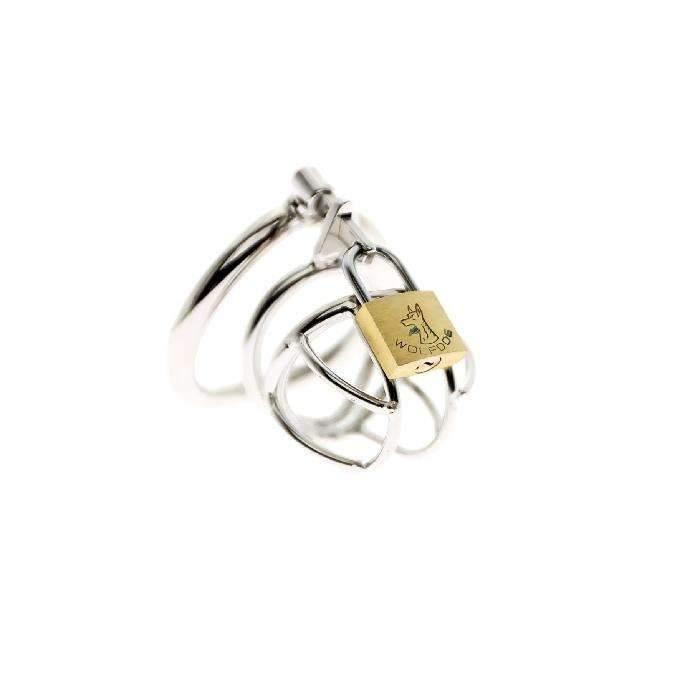 Short chastity device for strict control
