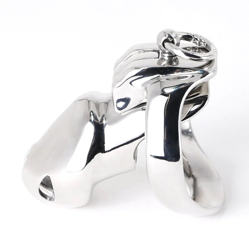 New HTV4 Chastity Device with Chain for Enhanced Restriction