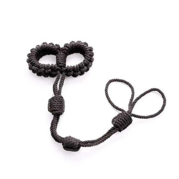 Handcuffs Shibari Rope Restraints on Leash - BDSM bondage aesthetic gear Sex Toys -lovershop01
