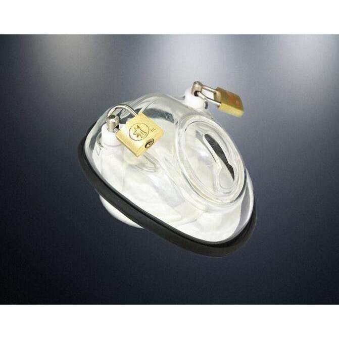 Comfortable & Lockable P2 Cock Cage – Available in 2 Colors