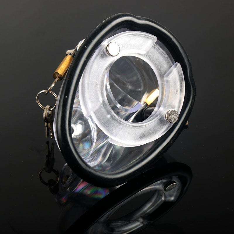BDSM Chastity Device – P2 Cock Cage with Secure Locking System