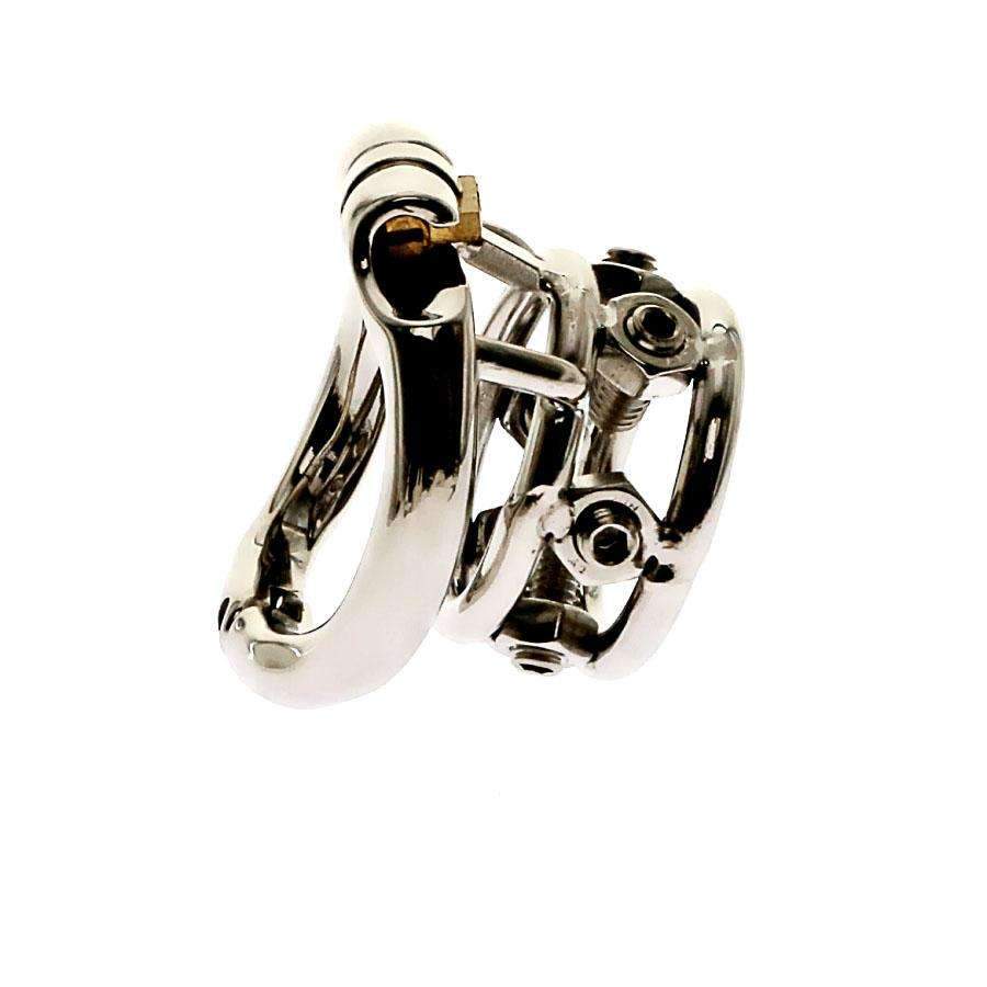 Metal Spikes CBT Chastity Bracelet for Painful Pleasure