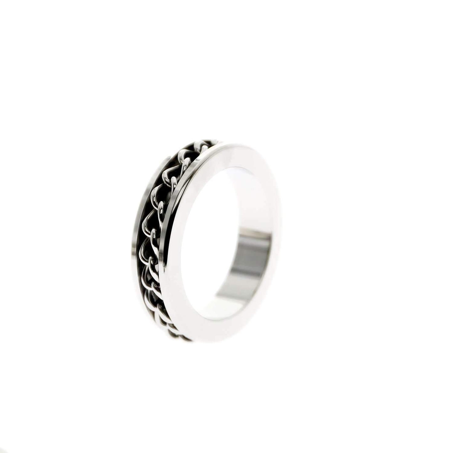 BDSM penis ring with chain