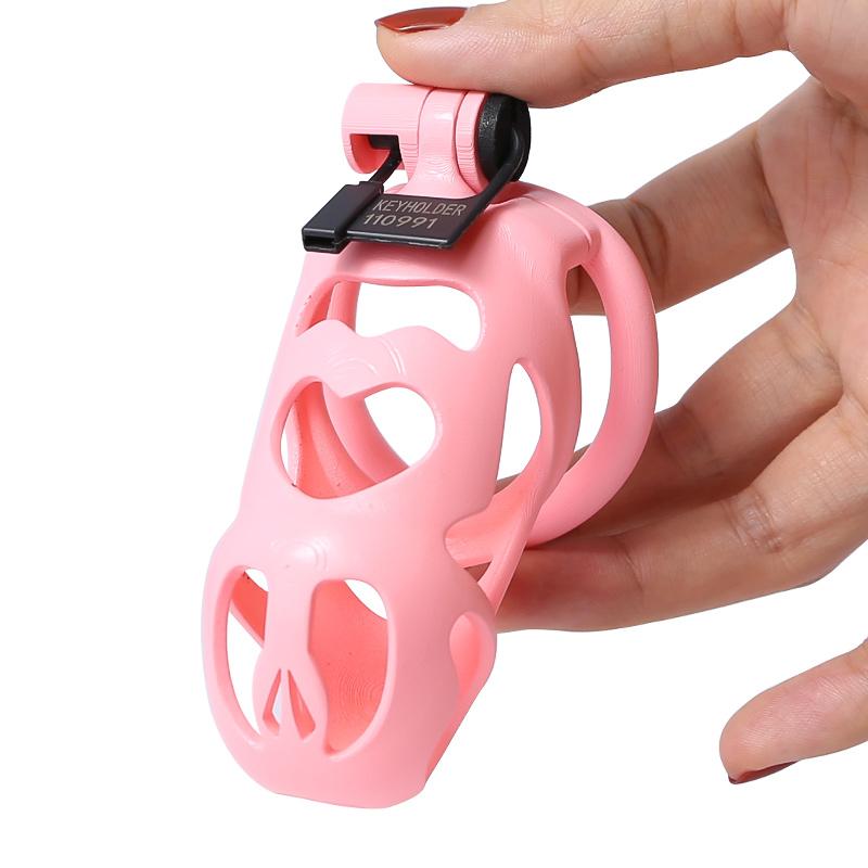 Discreet male chastity cage