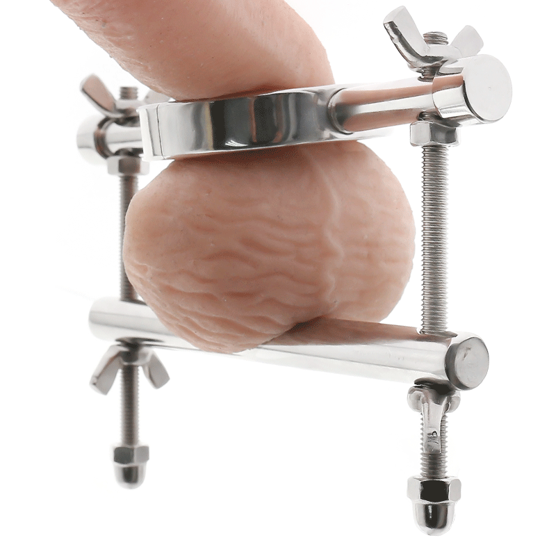 Pole ball squeezer CBT device for men