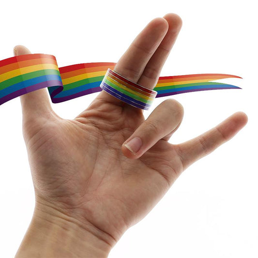 stylish pride-themed penis ring