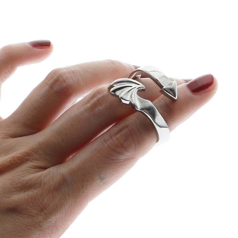 Devil Wings Glans Cock Ring Chastity Devices Sex Toys -lovershop01