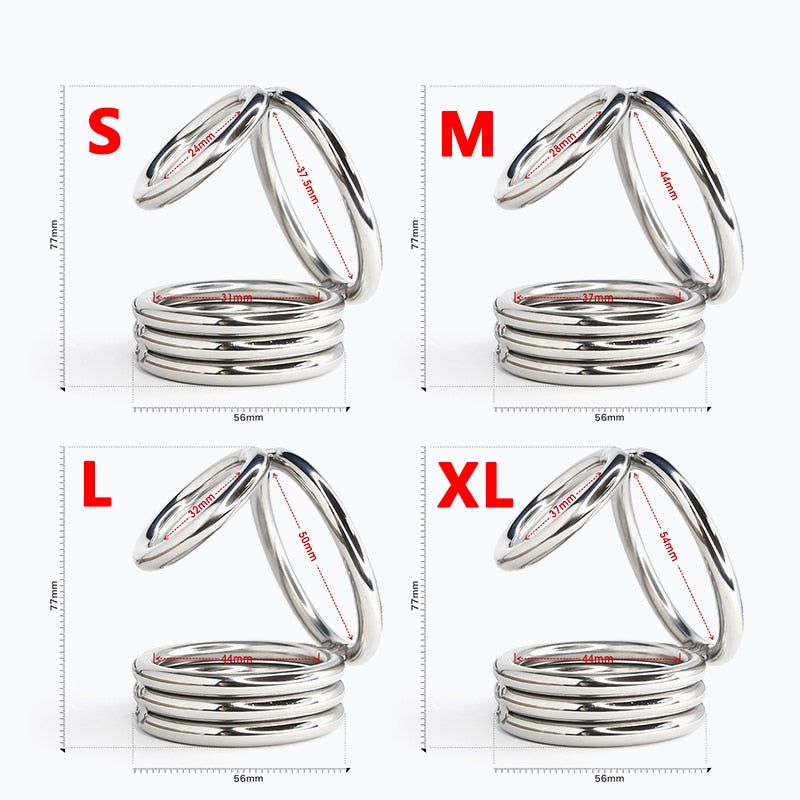 COBRA COCK RING & BALL STRETCHER - 3 LEVELS Sex Toys -lovershop01