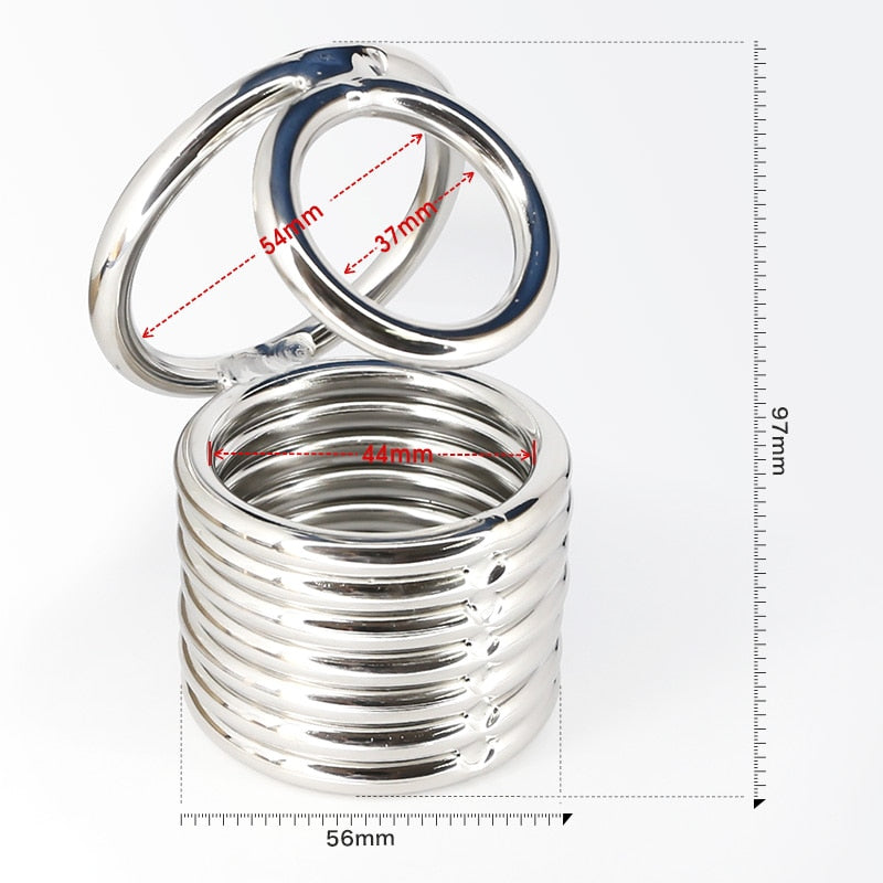 COBRA COCK RING & BALL STRETCHER - 3 LEVELS Sex Toys -lovershop01