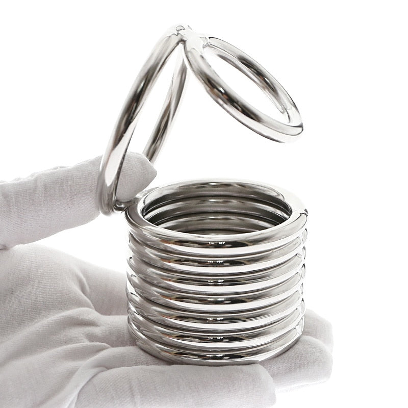 COBRA COCK RING & BALL STRETCHER - 3 LEVELS Sex Toys -lovershop01